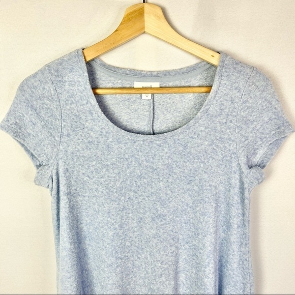 J. Jill Pure Jill Light Blue Terry Swing Mini Dress XS - Picture 3 of 5